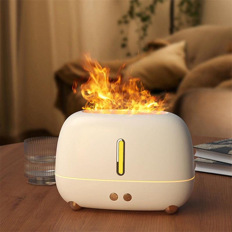 Flame Humidifier & Essential Oil Diffuser - Tech Buddy