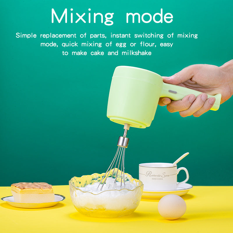 2-in-1 Electric Hand Mixer & Blender with Bowl - Tech Buddy