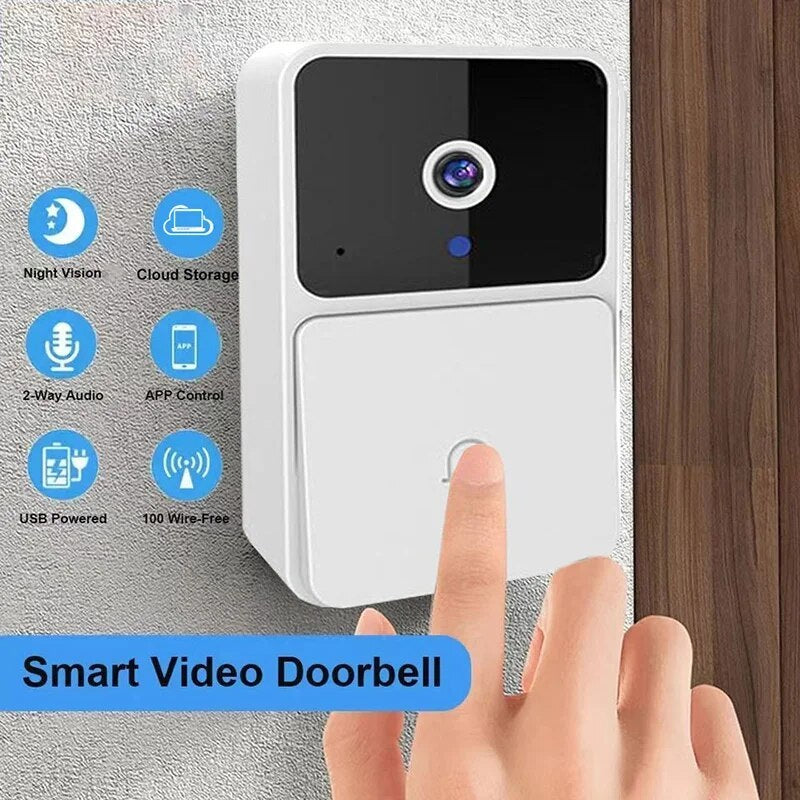 Smart WiFi Video Doorbell with Night Vision - Tech Buddy