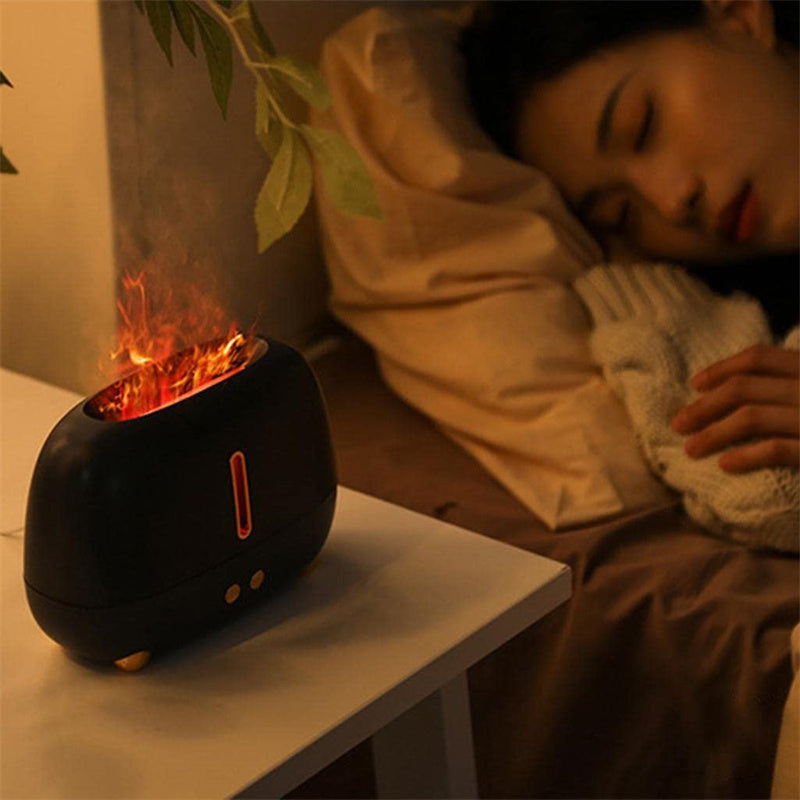 Flame Humidifier & Essential Oil Diffuser - Tech Buddy