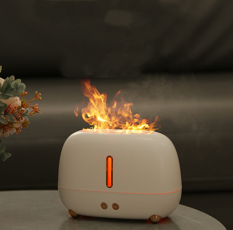 Flame Humidifier & Essential Oil Diffuser - Tech Buddy