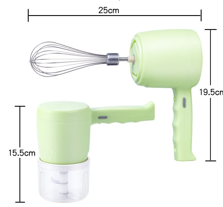 2-in-1 Electric Hand Mixer & Blender with Bowl - Tech Buddy